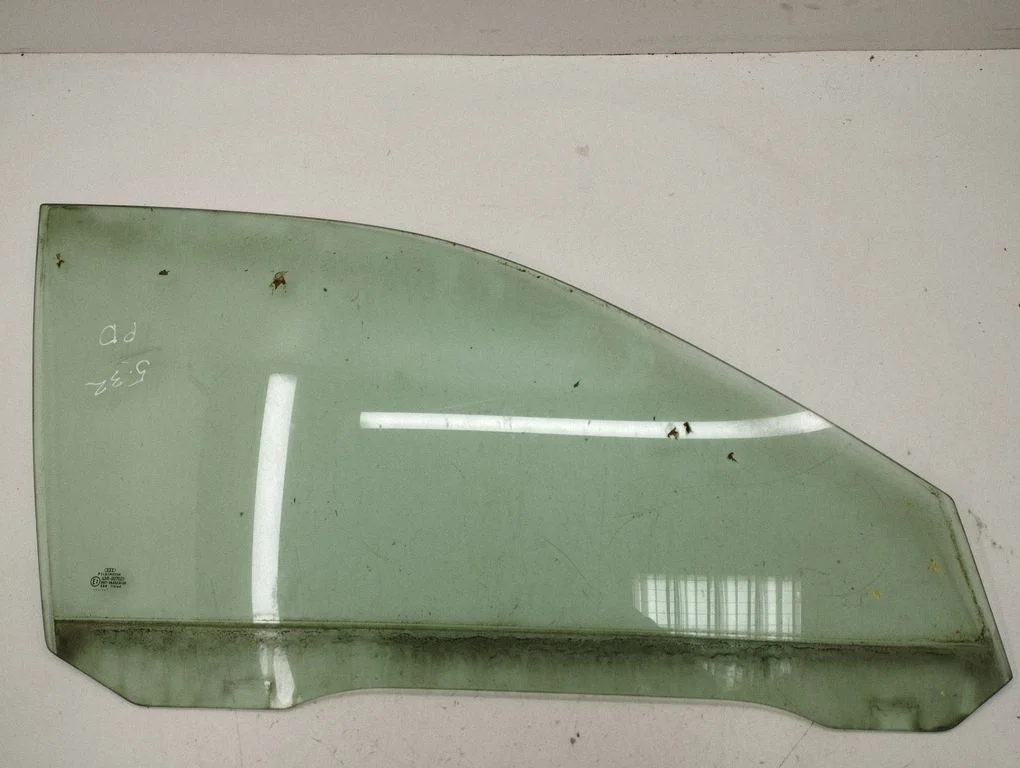 Front door window glass four-door – right