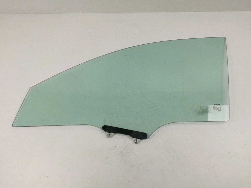 Front door window glass four-door – left