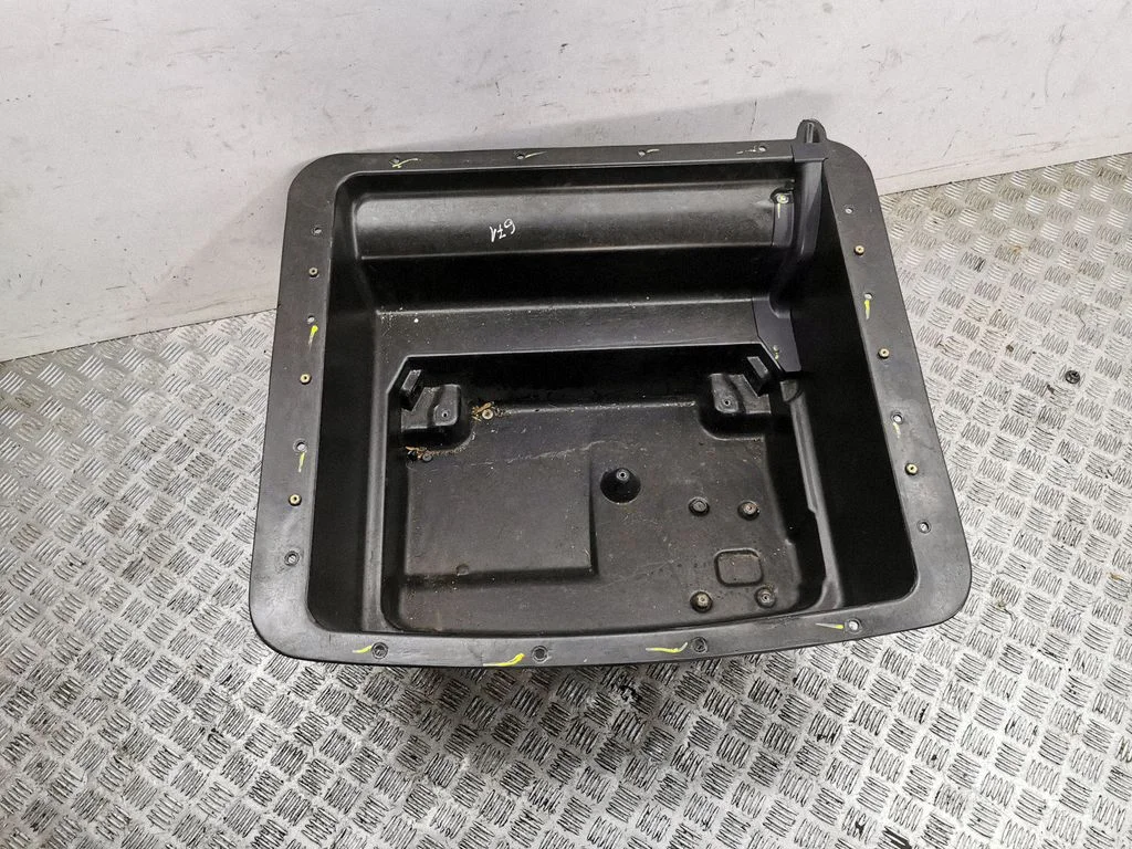 Glove box in trunk