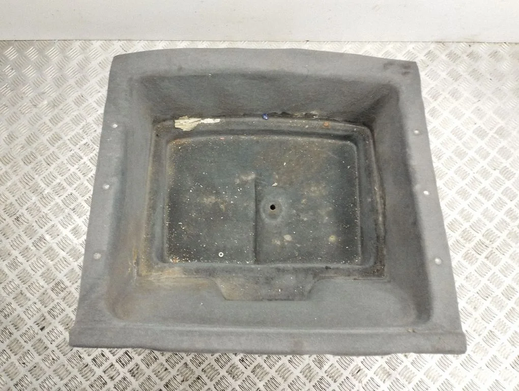 Glove box in trunk