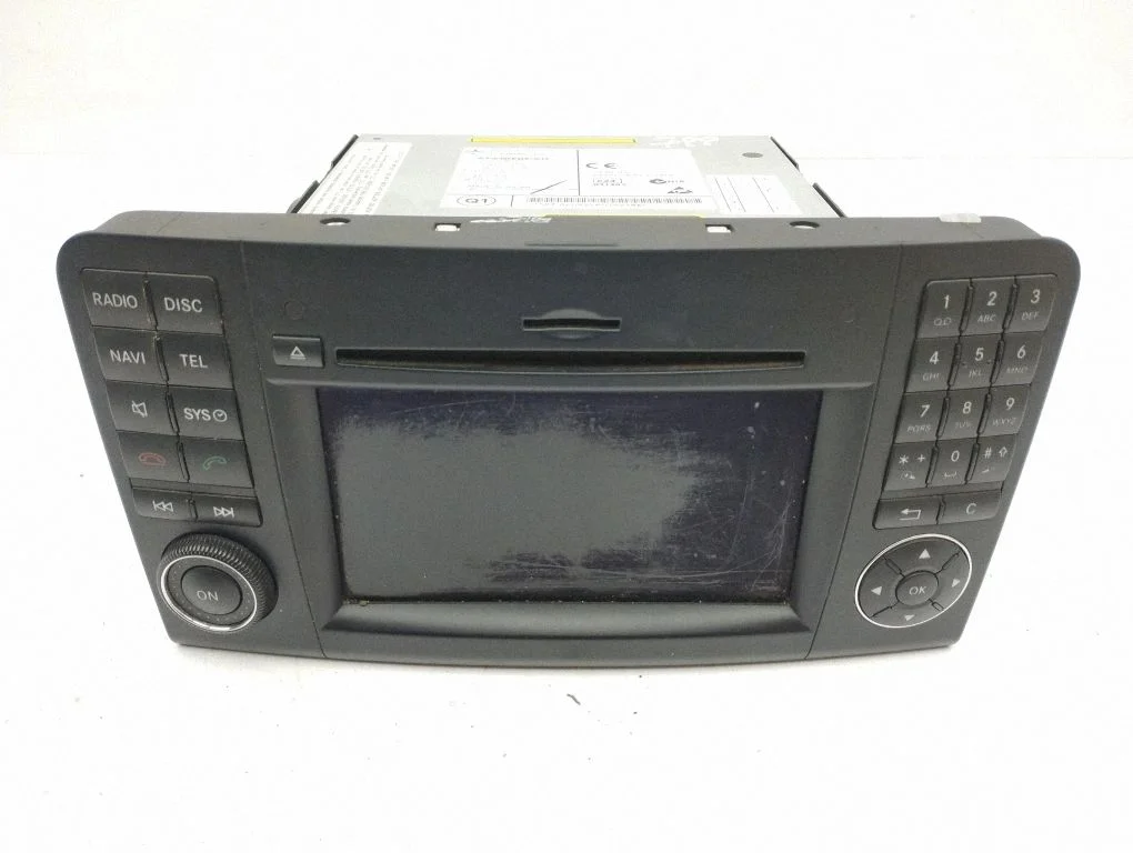 Radio/CD/DVD atskaņotājs/navigācija A1649002301