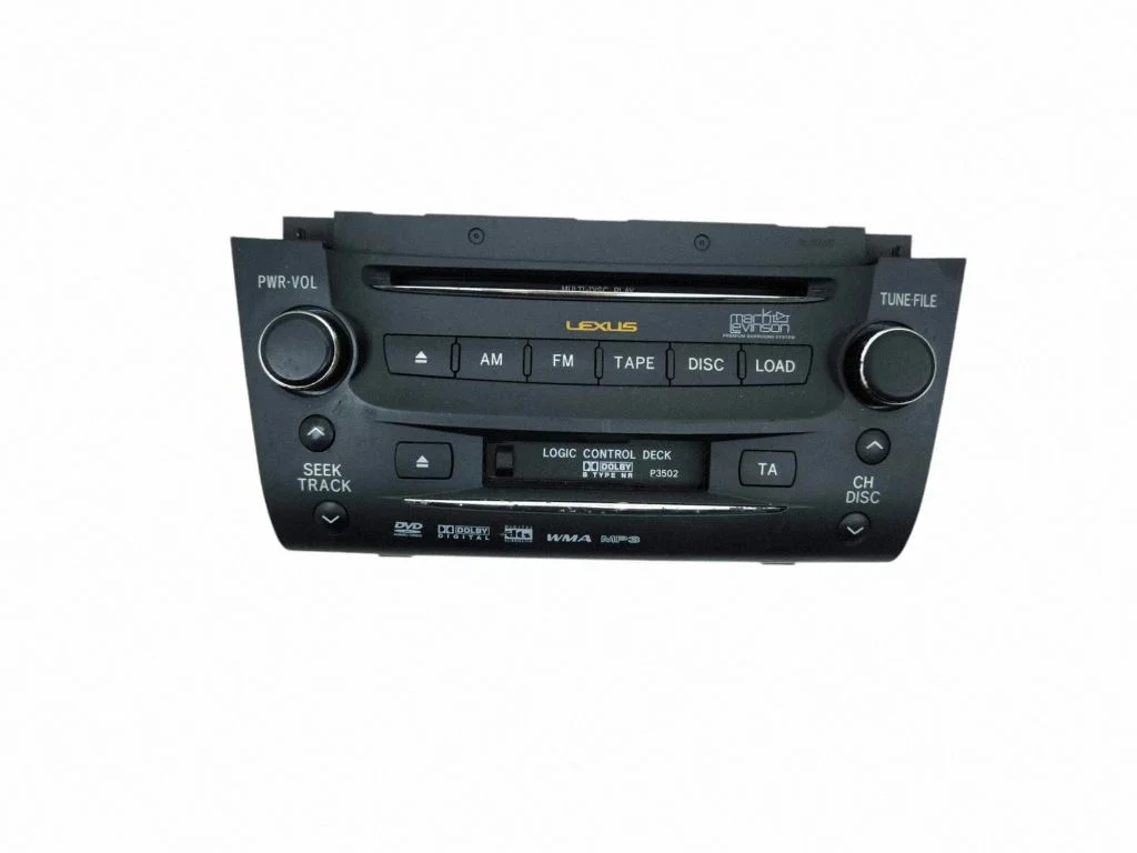 Radio/CD/DVD/GPS head unit – Lexus GS 300 350 430 450H (2005-2012)