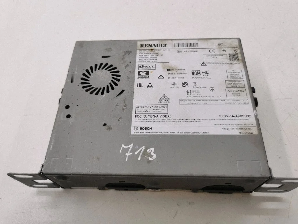 Radio/CD/DVD atskaņotājs/navigācija 259159519R