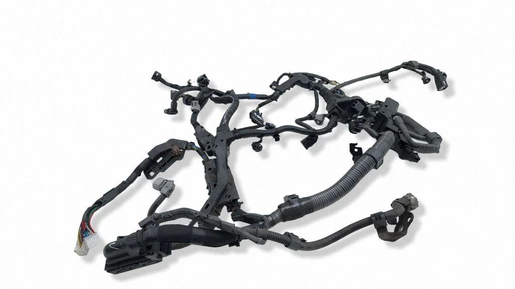 Engine installation wiring loom