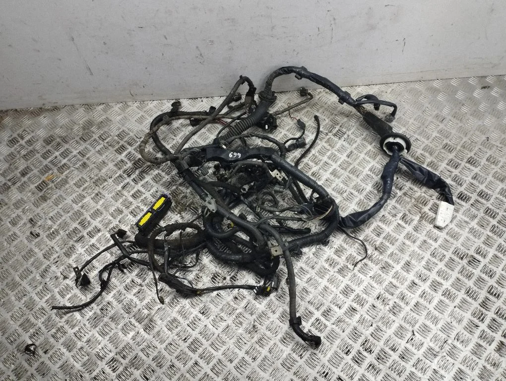 Engine installation wiring loom