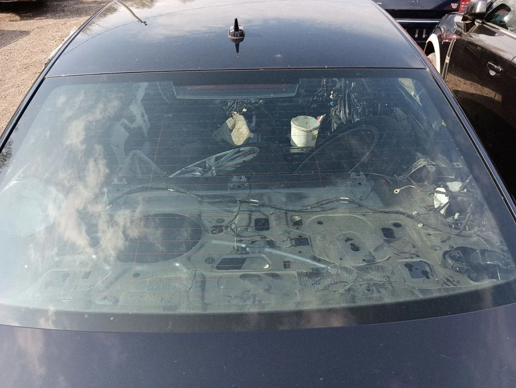 Rear windscreen/windshield window