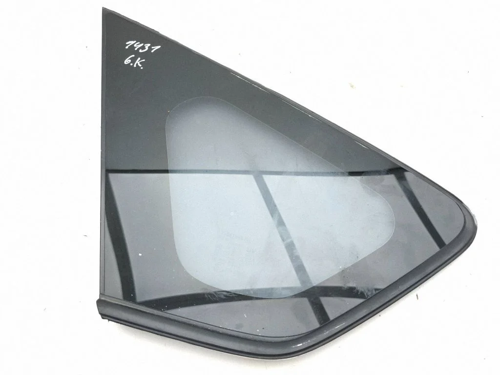 Rear side window – left