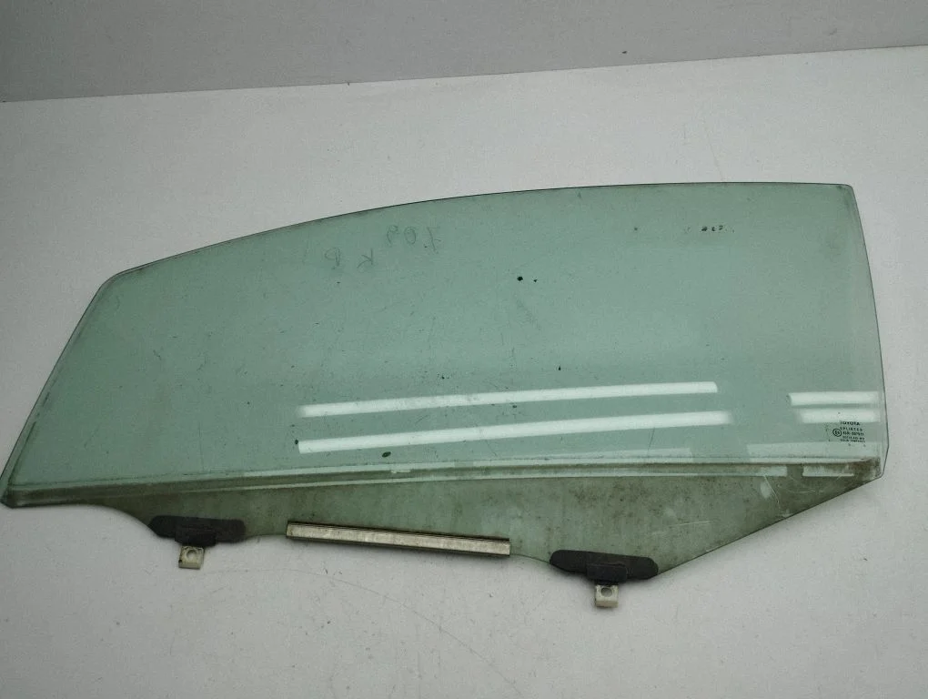 Front door window/glass (coupe) – left