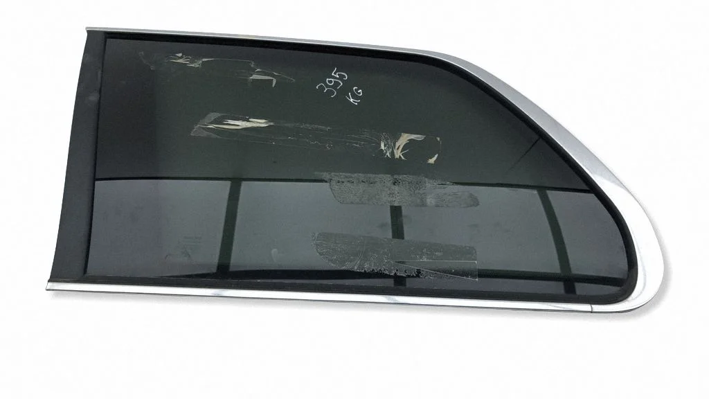 Rear side window – left