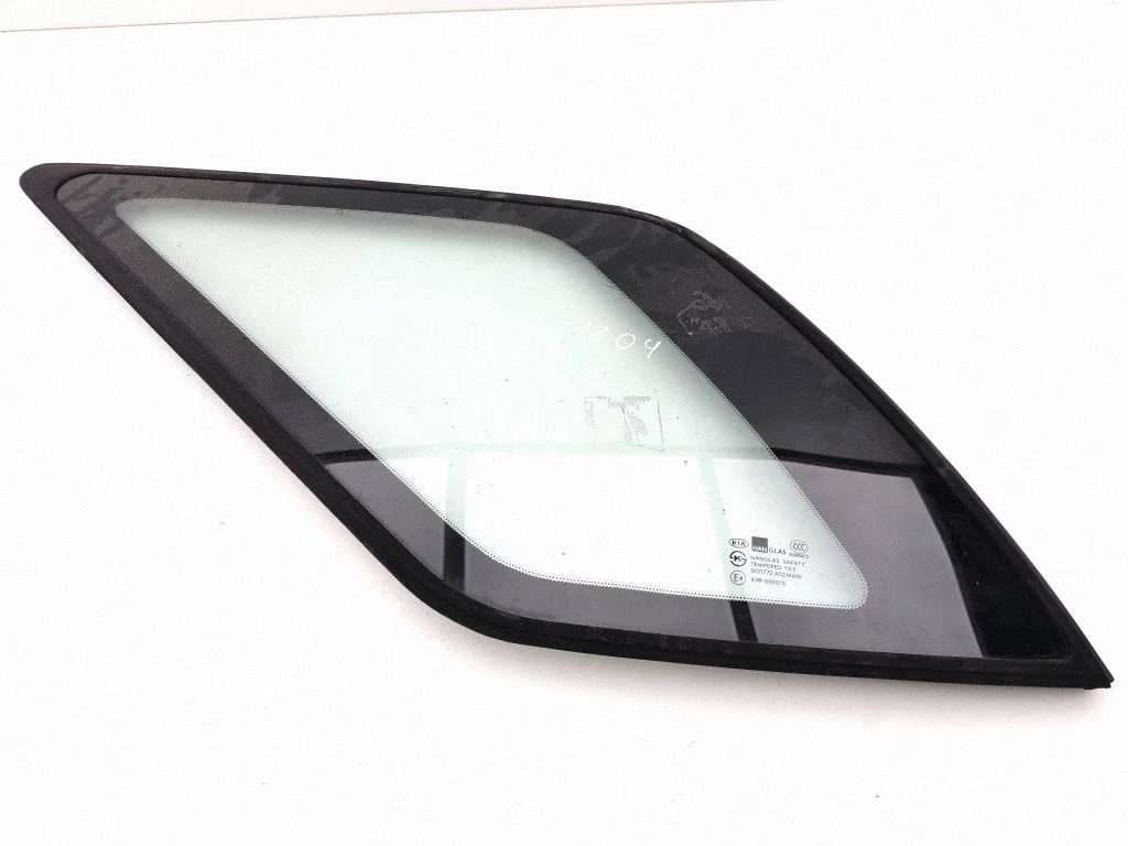 Rear side window – left
