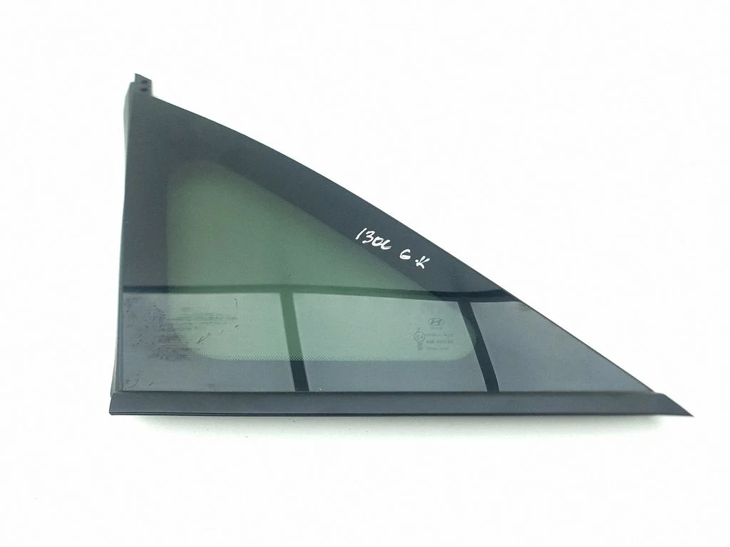 Rear side window – left