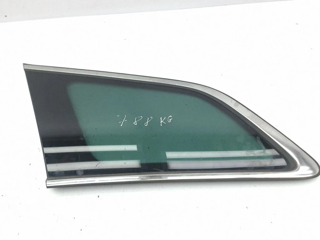 Rear side window – left