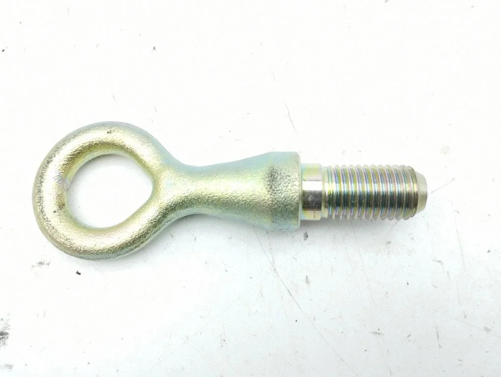 Towing hook eye