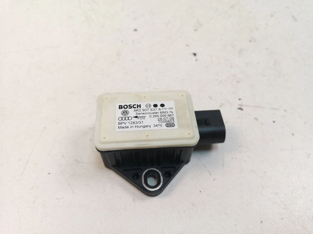 ESP (stabilitātes sistēmas) sensors (paātrinājuma sensors) – Audi A5 Sportback 8TA (2009-2016)