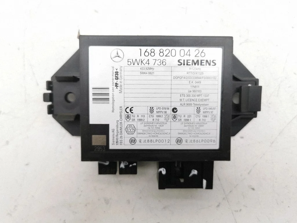 Imobilaizera vadības bloks – Mercedes-Benz A klase W168 (1997-2004)