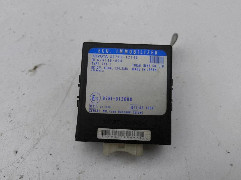 Immobilizer control unit/module 8978012140