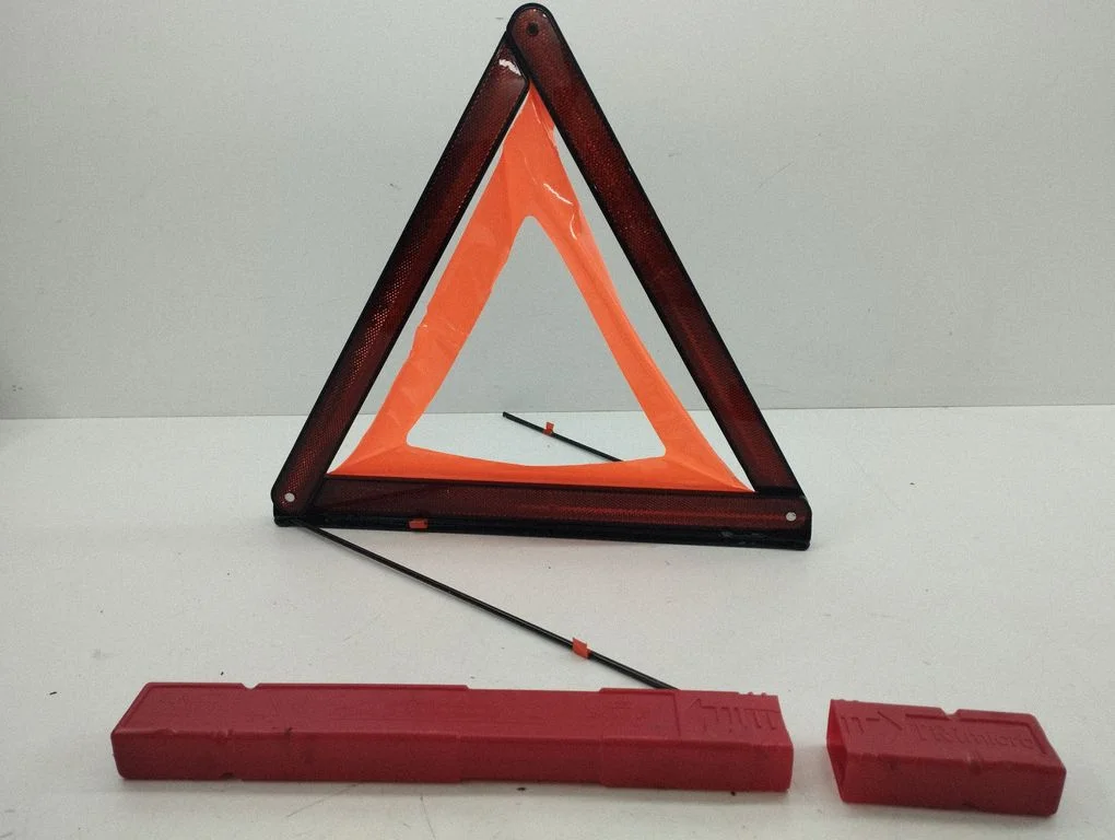 Emergency warning sign 27R034006