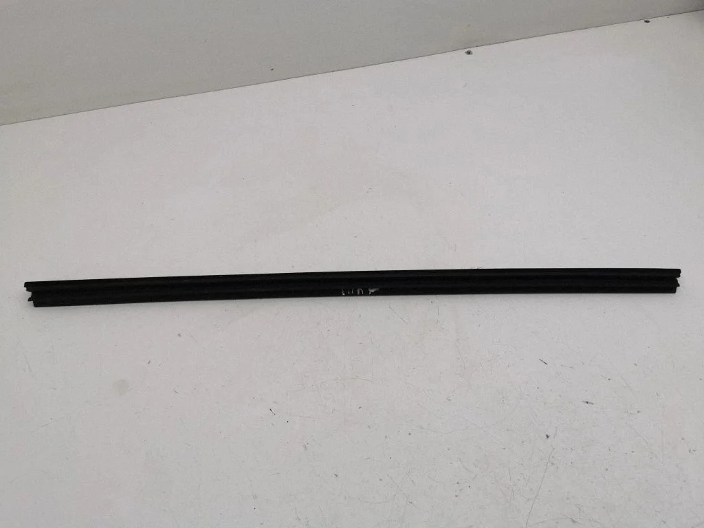 Rubber seal rear door window/glass – left