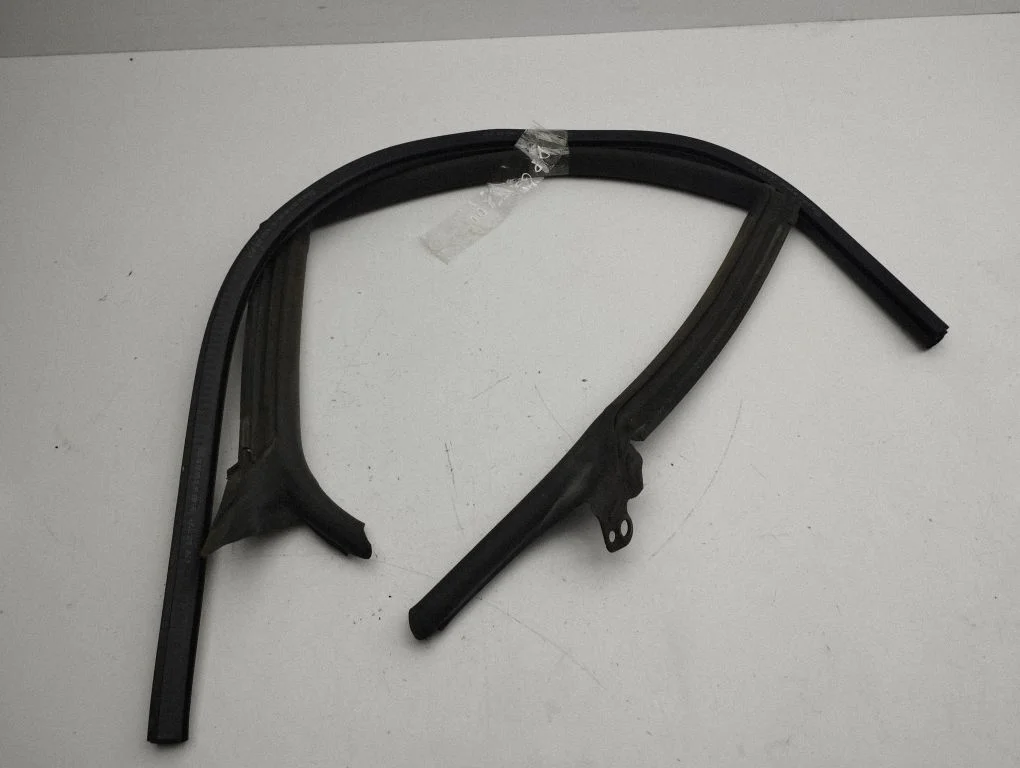 Rubber seal rear door window/glass – right