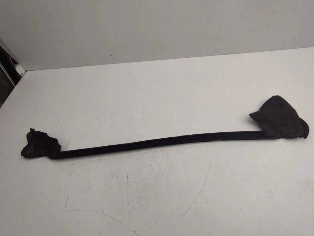 Rubber seal rear door window/glass – left