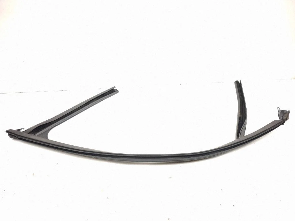 Rubber seal front door window/glass – left