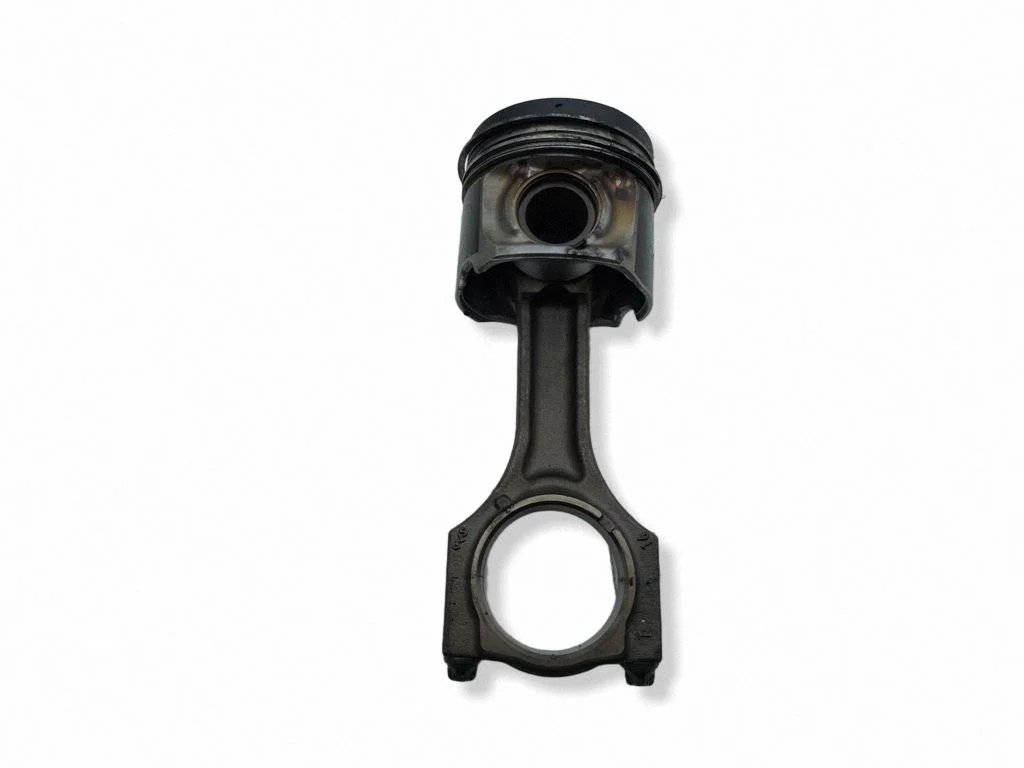 Piston with connecting rod