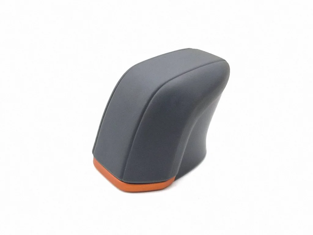 Gear lever shifter trim leather/knob