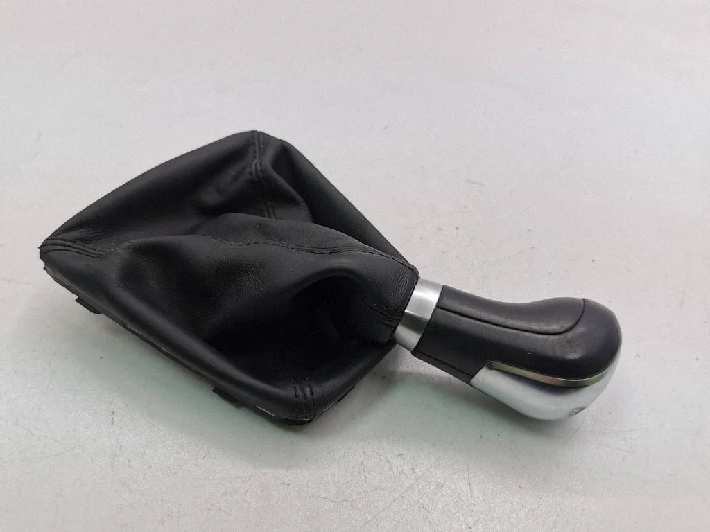 Gear lever shifter trim leather/knob A2463641410