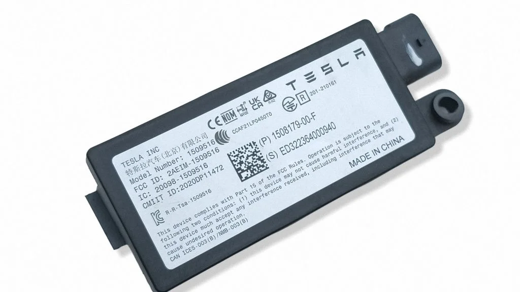Bluetoothi moodul – Tesla Model Y (2020-)