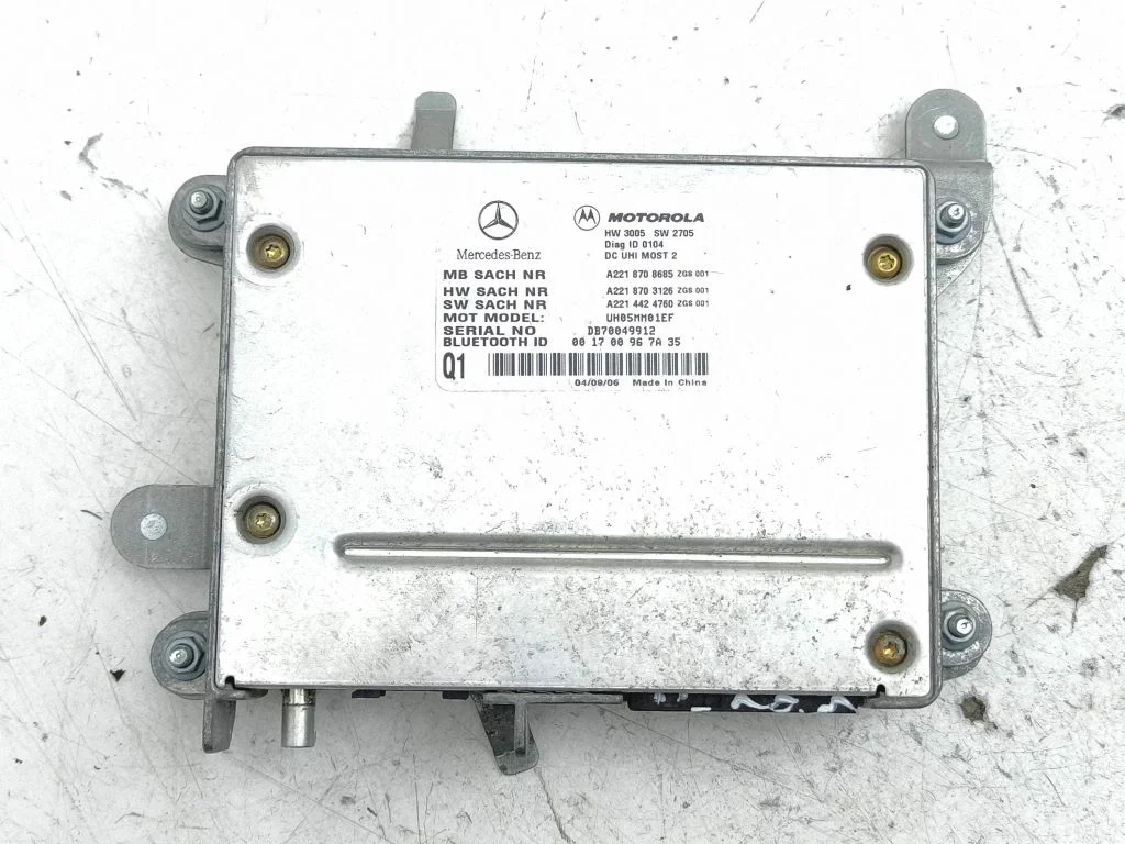 Bluetooth control unit module A2218708685