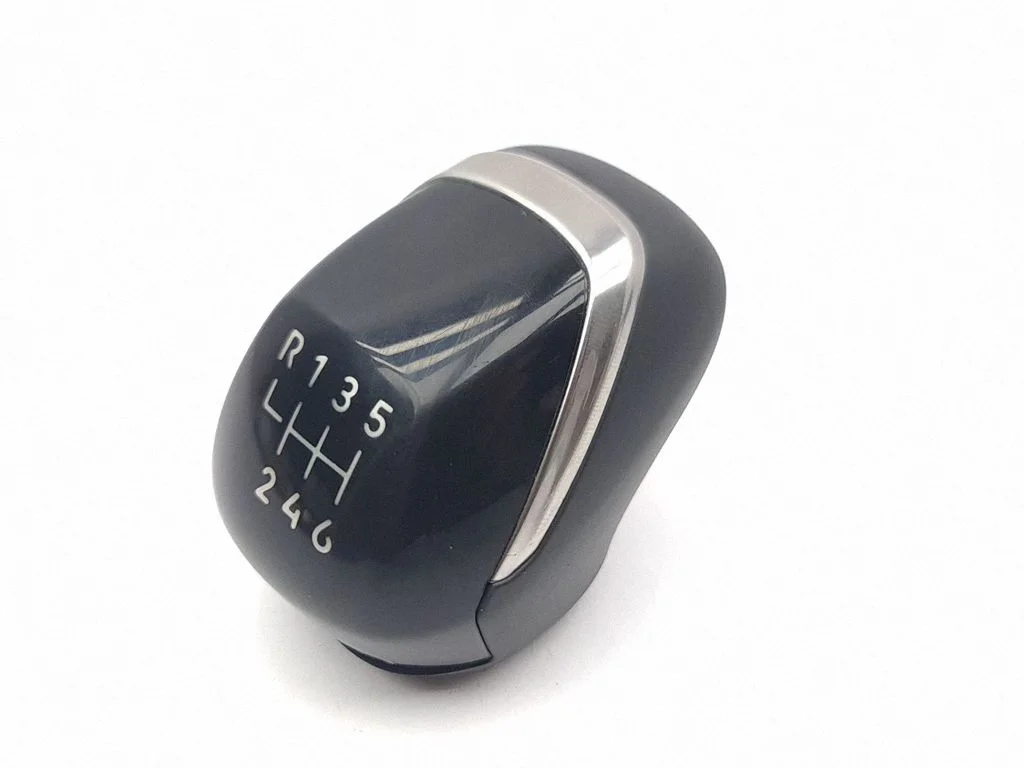 Gear lever shifter trim leather/knob
