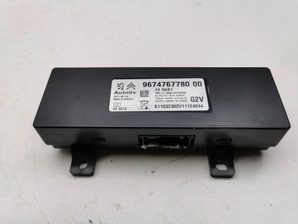 Bluetooth control unit module 9674767780
