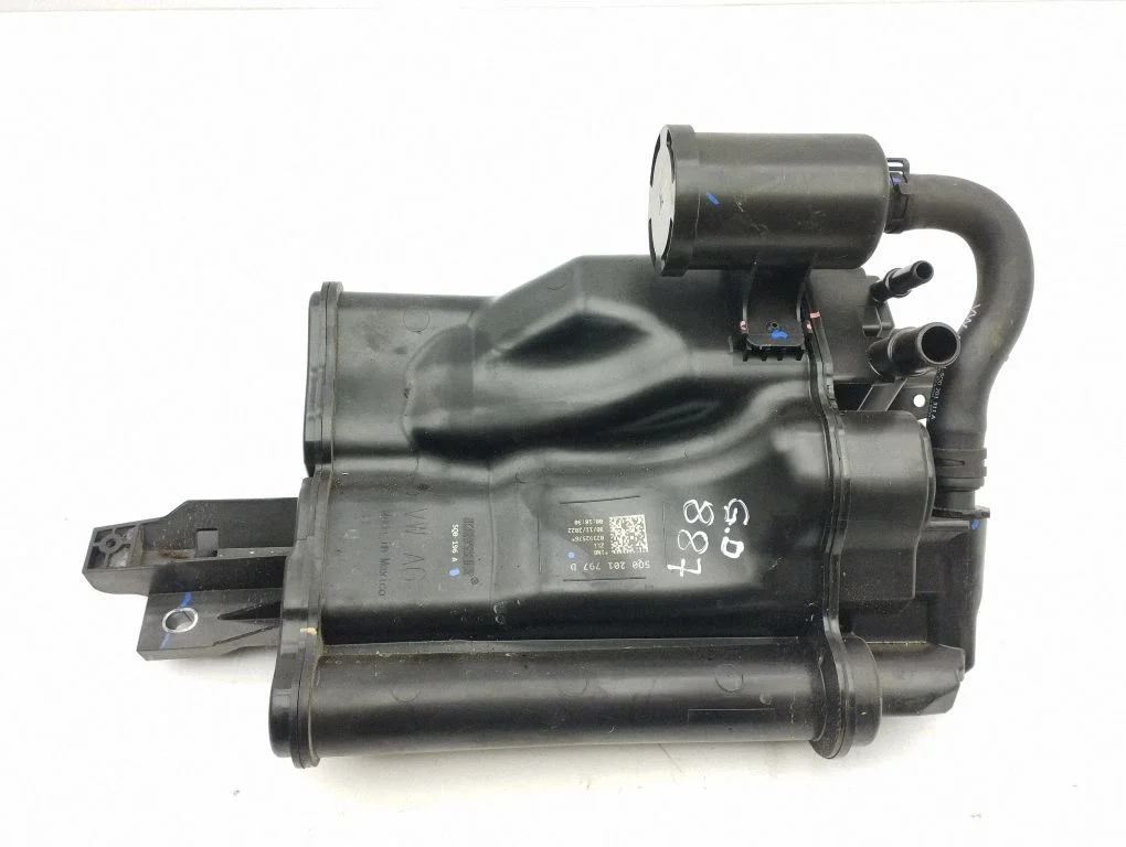 Active carbon filter fuel vapour canister 5Q0201797D