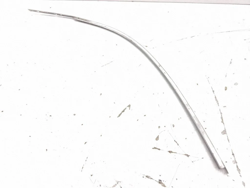 Front door glass trim molding – left