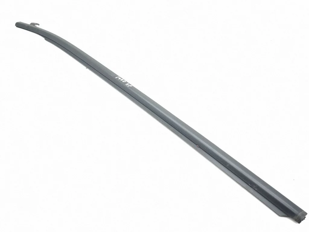 Front door glass trim molding – left