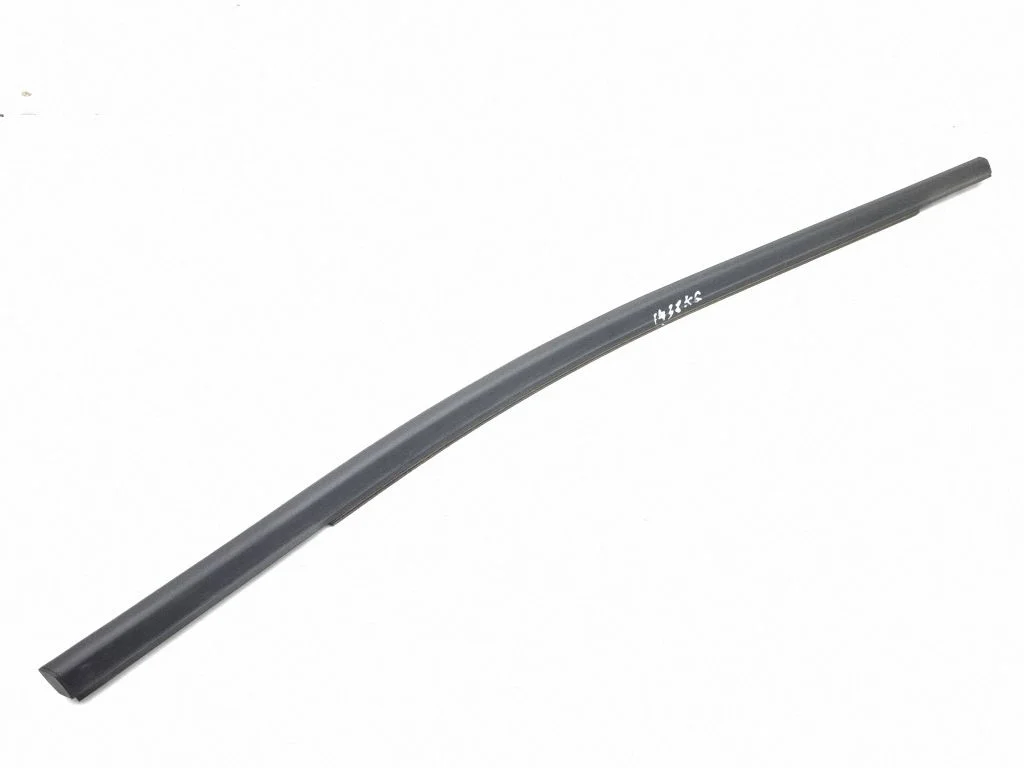 Rear door glass trim molding – left