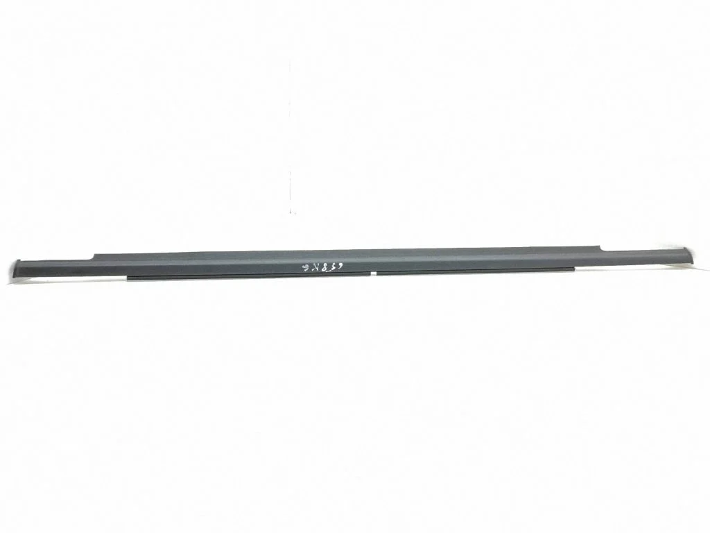 Rear door glass trim molding – left