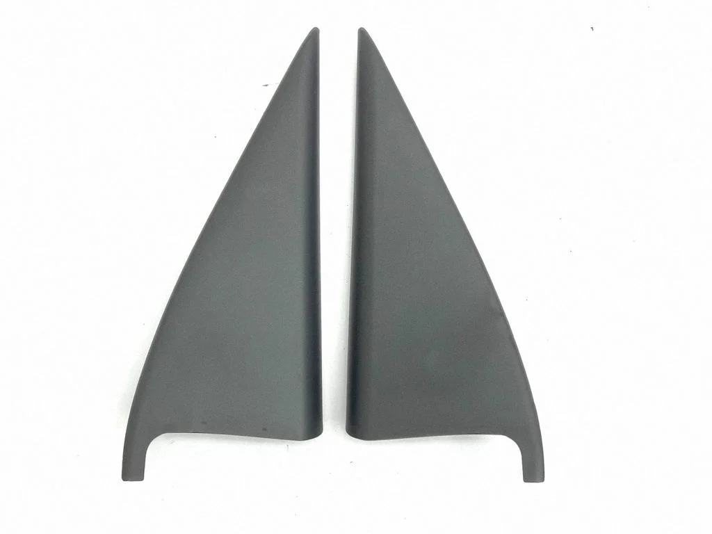 Rear door glass trim molding