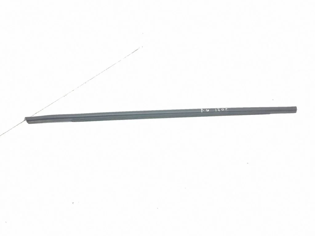 Rear door glass trim molding – left