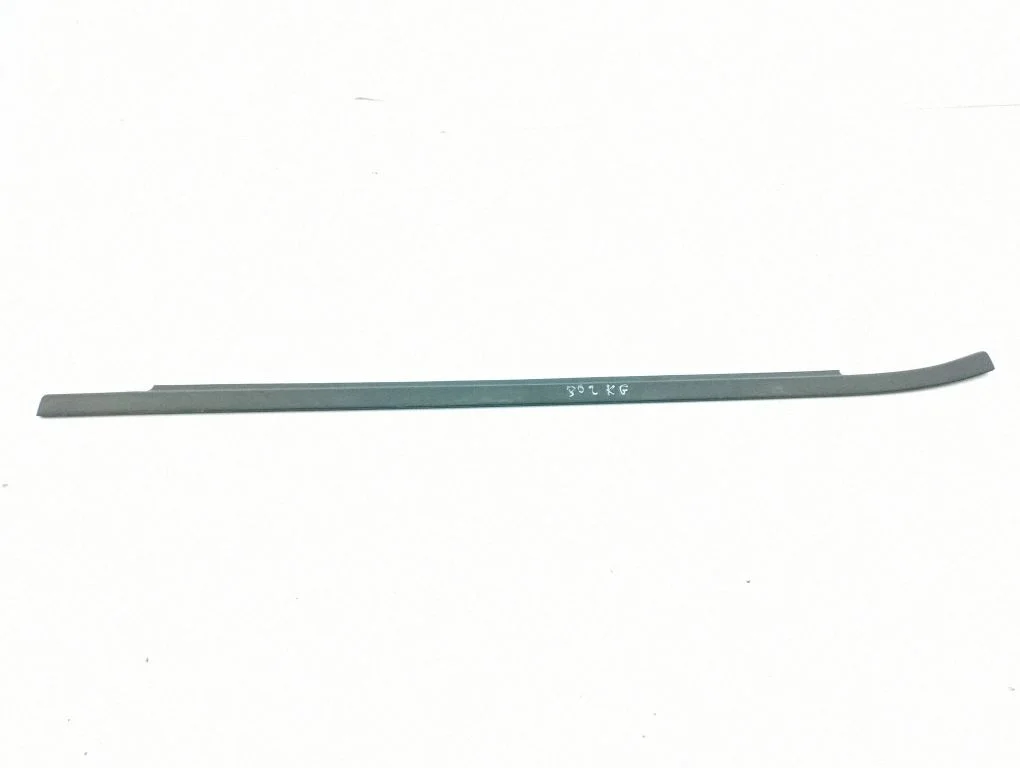 Rear door glass trim molding – left