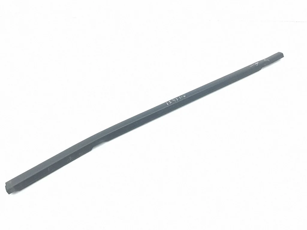 Rear door glass trim molding – left