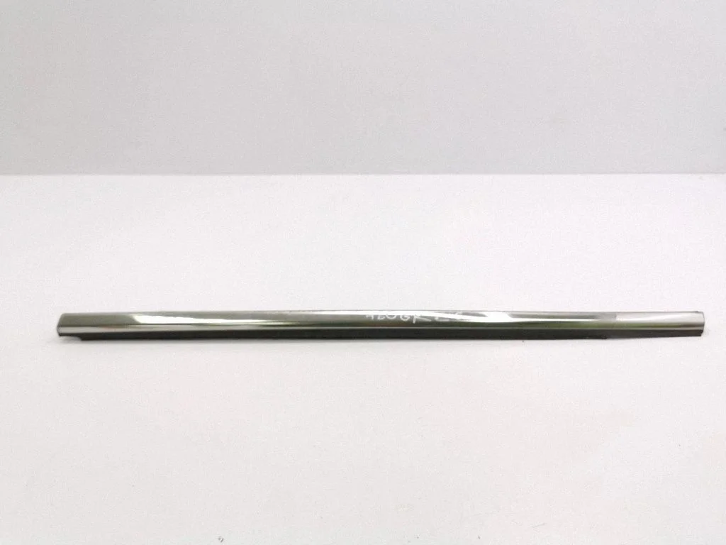 Rear door glass trim molding – left