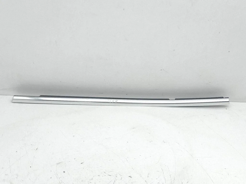 Rear door glass trim molding – left