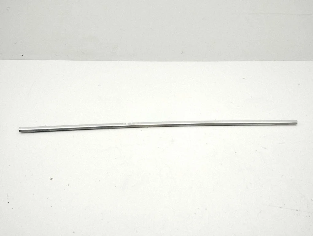 Rear door glass trim molding – left