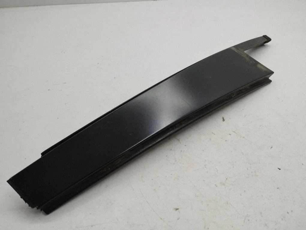 Rear door glass trim molding – left