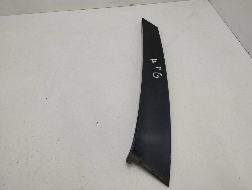 Rear door glass trim molding – left