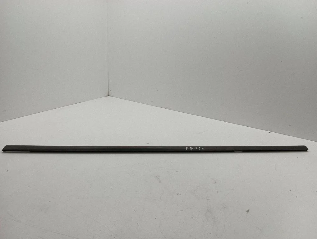 Rear door glass trim molding – left