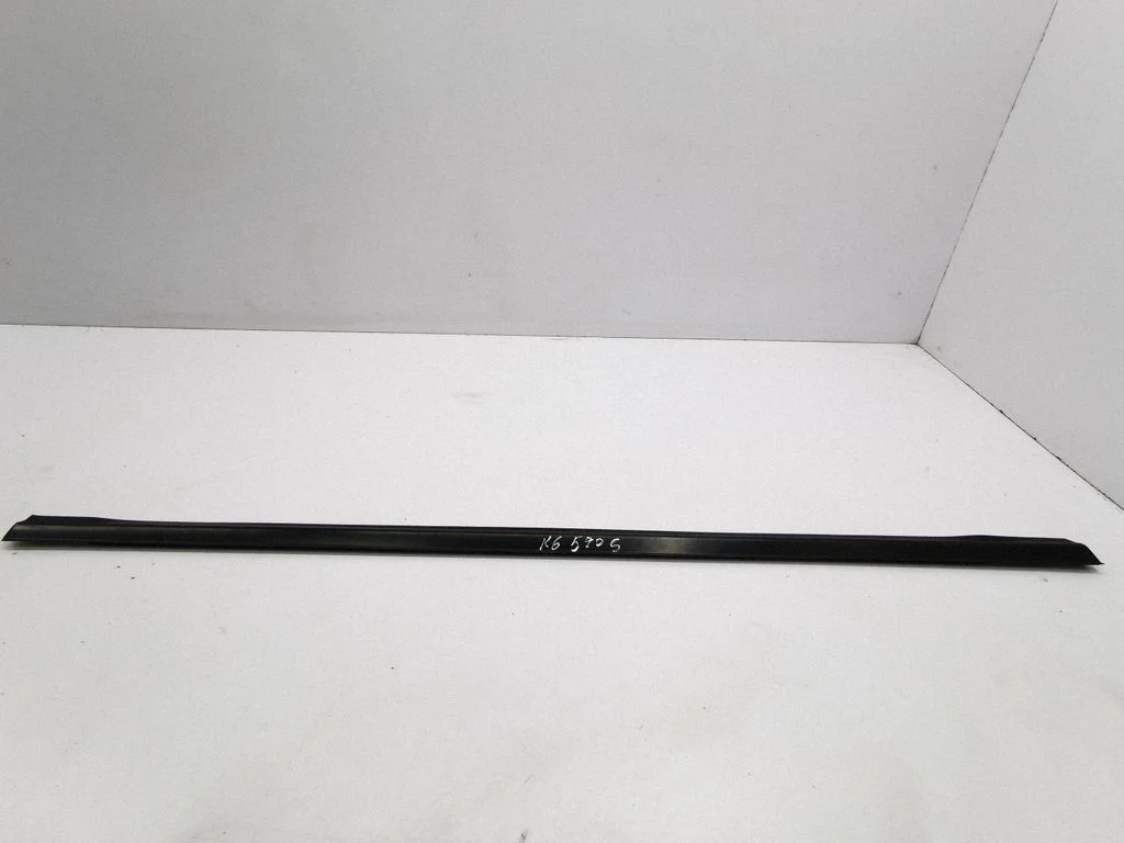 Rear door glass trim molding – left