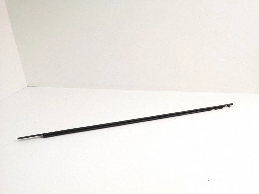 Rear door glass trim molding – left