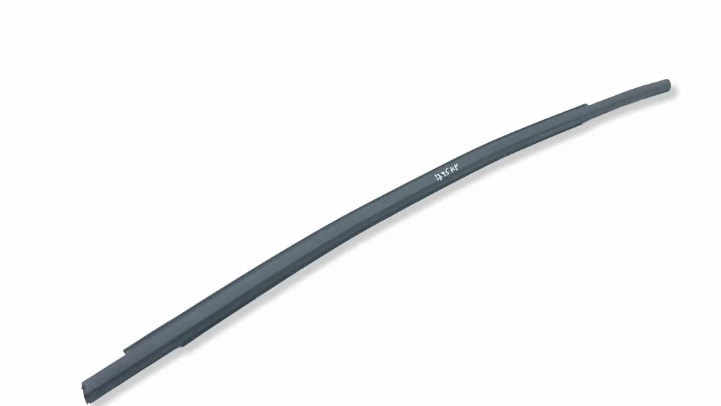 Front door glass trim molding – left
